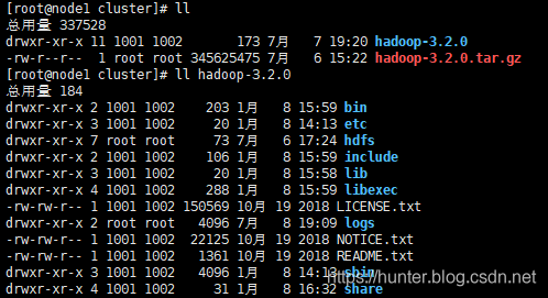 记一次  Centos7.4 搭建 Hadoop 3.2.0（HA）   YARN（HA）集群_vim_05