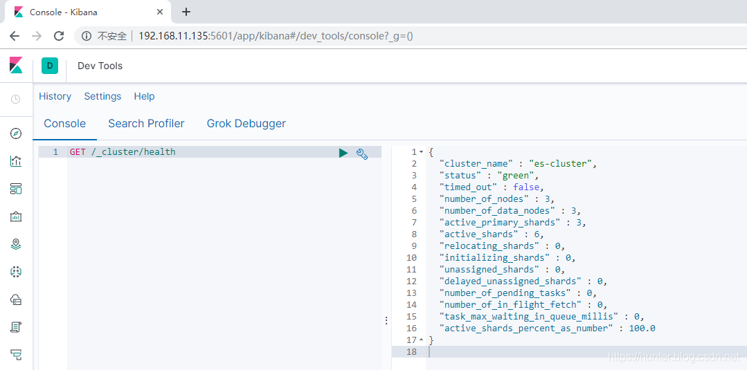 记一次   Centos7.4 Elasticsearch 集群集成 Kibana_elastic_08