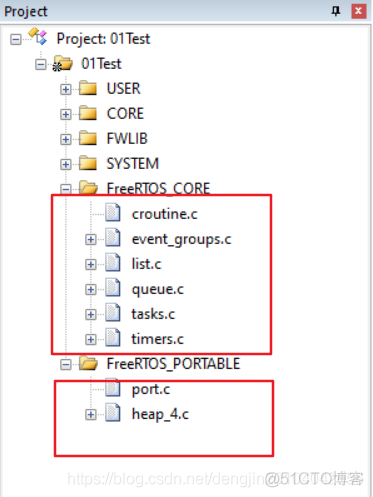 【STM32】FreeRTOS移植_stm32f4_04