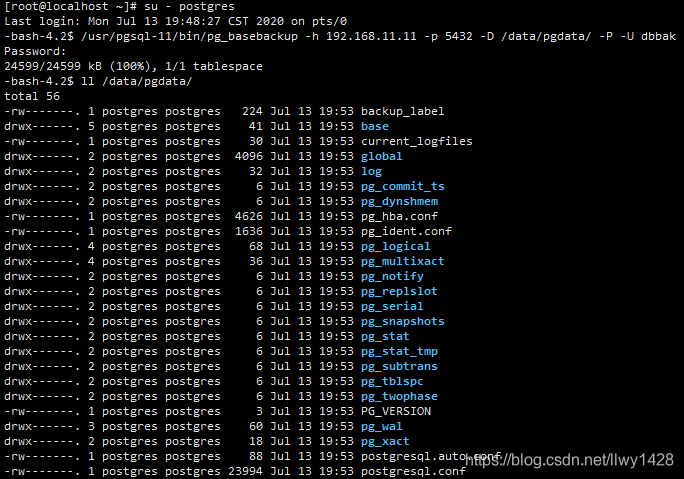 记一次  Centos7.x  PostgreSql  数据库  主从同步环境搭建、配置_经验分享_05