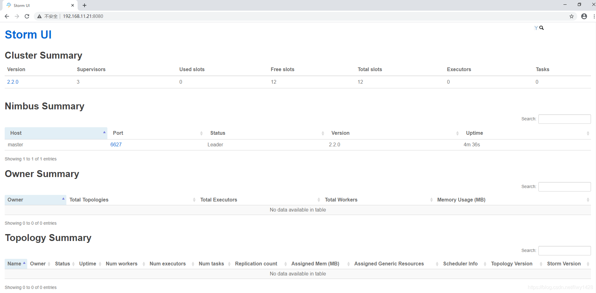 记一次 Centos7.6 安装部署基于 zookeeper 3.6.2 集群的 Storm 2.2.0 集群_经验分享_06