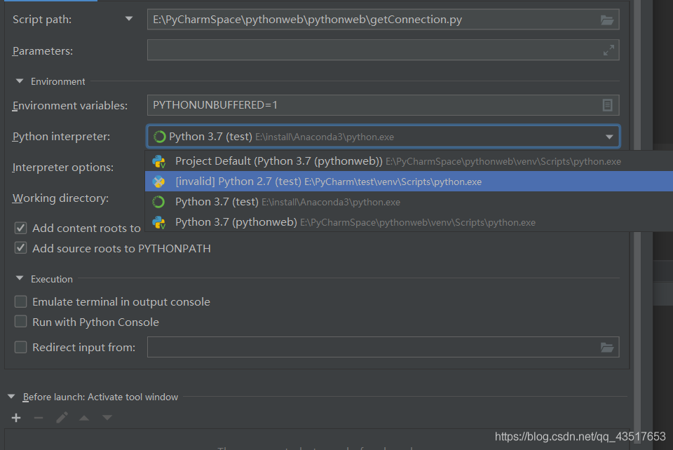 python操作mysqlmodulenotfounderrornomodulenamedpymysql