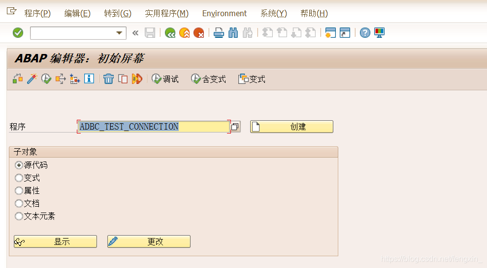 SAP-ABAP 调用外部数据库获取数据_SAP_05