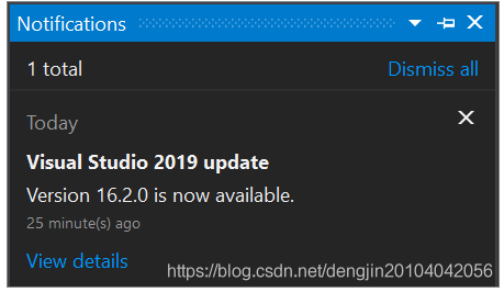 【C++】Visual Studio教程(六) -更新Visual Studio_vs2019_13