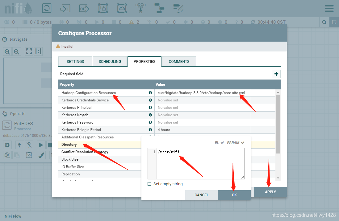 记一次  基于 Hadoop 3.3.0 集群 安装、部署  Nifi 1.12.1_hdfs_15