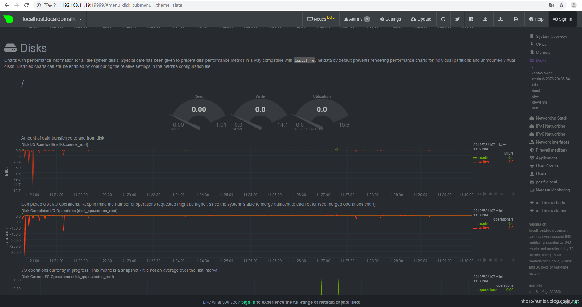 记一次 Centos7 安装 NetData_sed_07