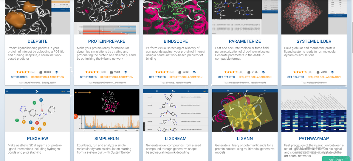 生物信息学之playmolecule平台_数据