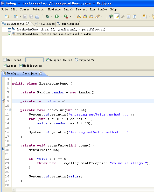 Debug---Eclipse断点调试基础_eclipse_15
