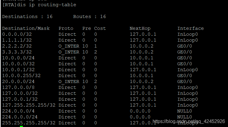 HCL  OSPF虚链接实验_3c_02