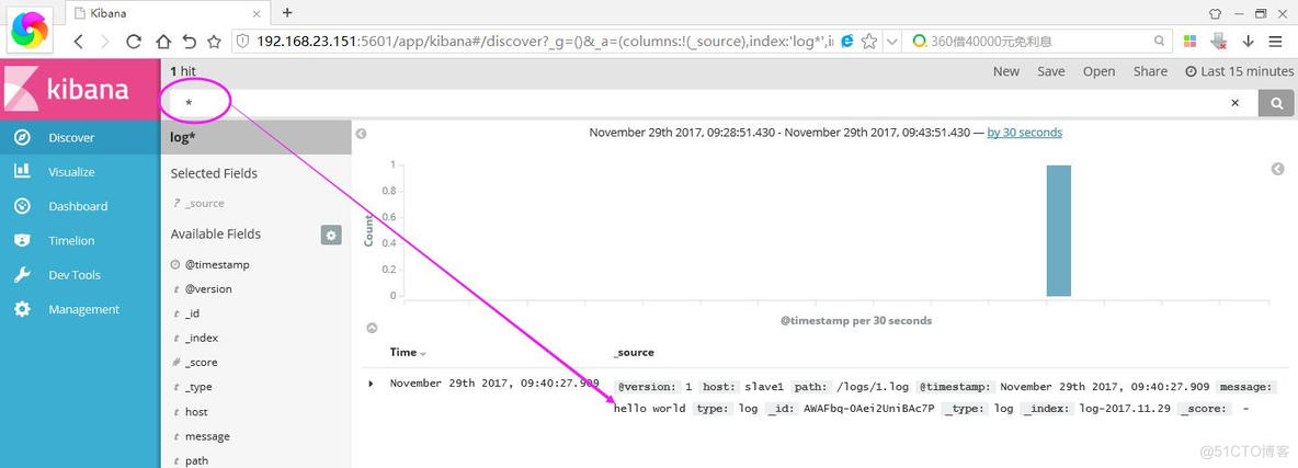 通过ELK快速搭建一个你可能需要的集中化日志平台_mysql_05