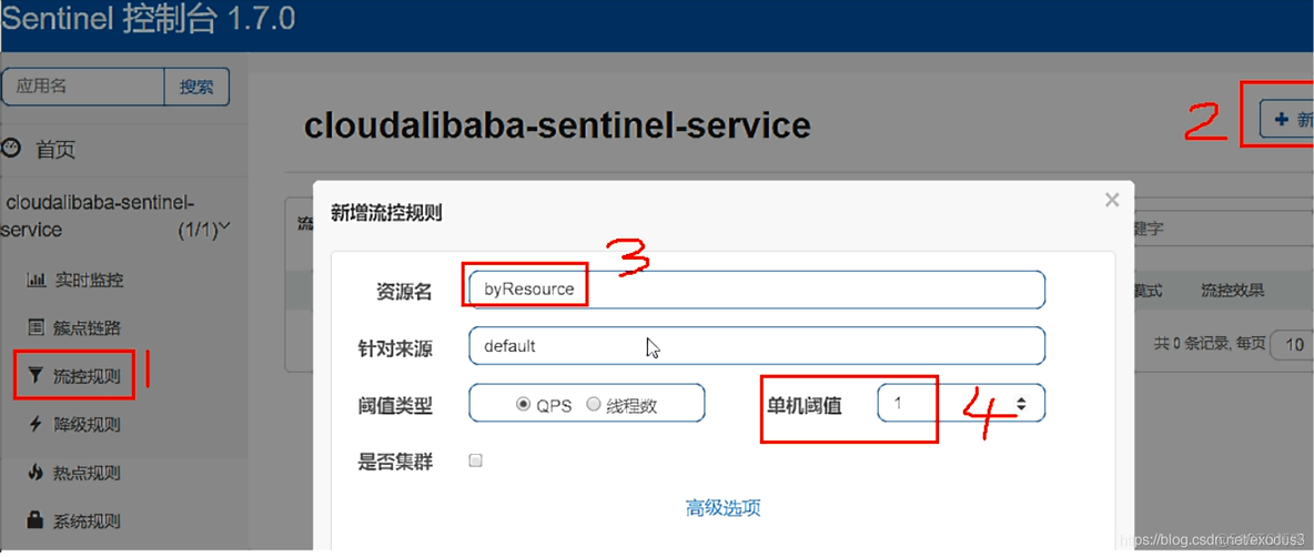 SpringCloud Hoxton版 + SpringCloud alibaba学习笔记（12）-- SpringCloud Alibaba Sentinel @SentinelResource_spring