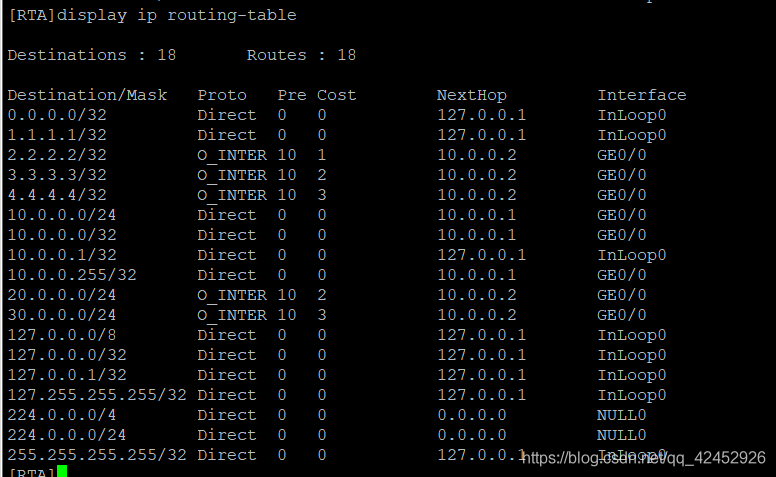 HCL  OSPF虚链接实验_3c_06