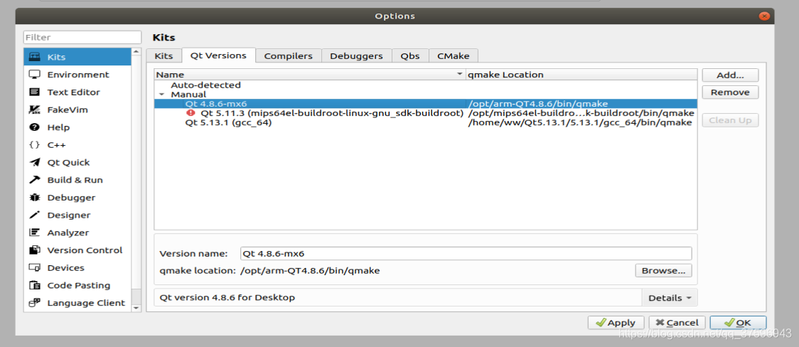 使用飞凌嵌入式IMX6UL-C1板子——qt+opencv环境搭建_linux_15