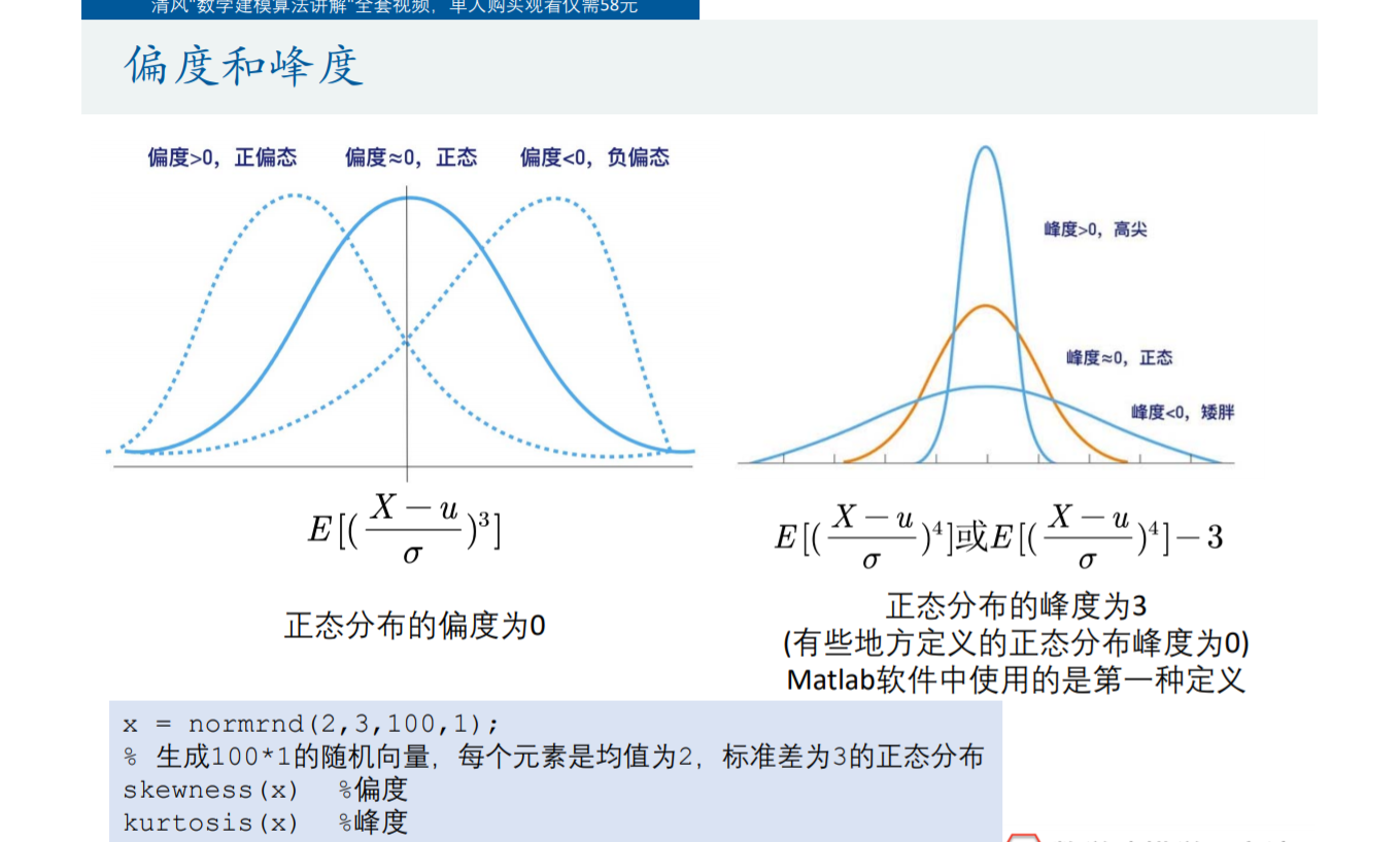 偏度和峰度_JAVA