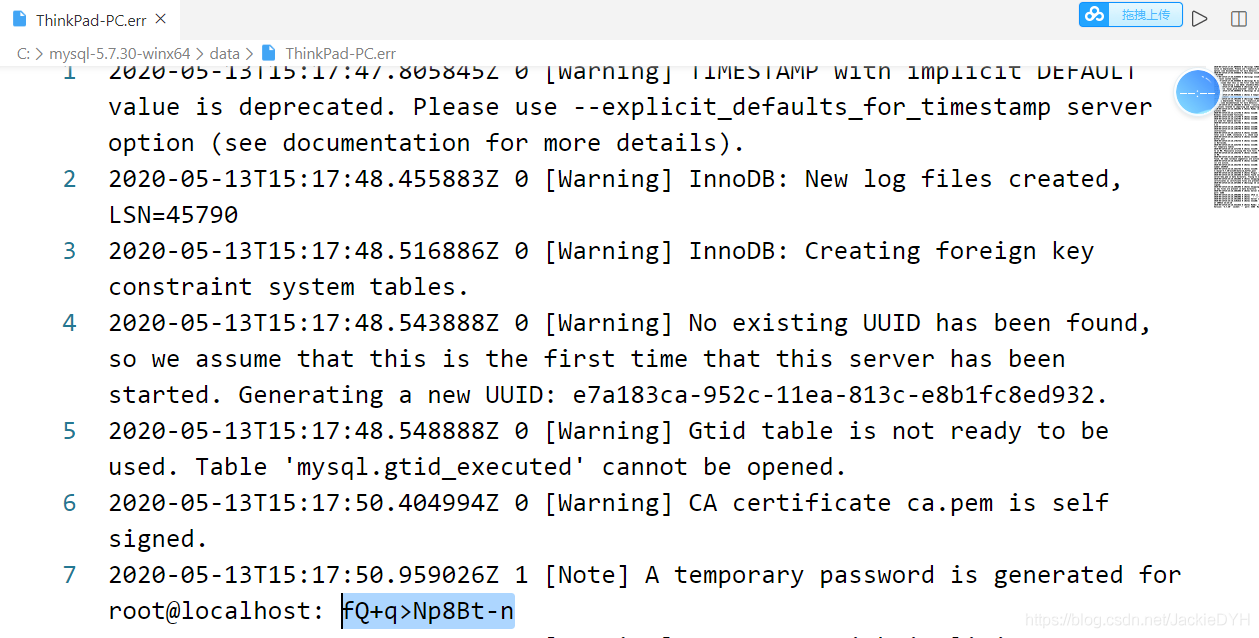 Windows安装MySQL数据库详解_root用户_18