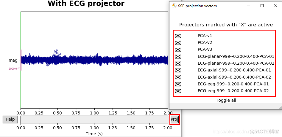 Python-EEG工具库MNE中文教程(11)-信号空间投影SSP 应用_脑机接口_07