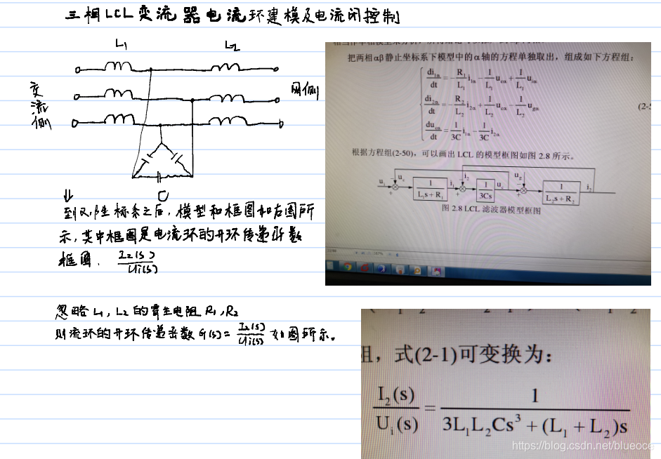 三相LCL变流器电流环建模及电流闭环控制探索_其他