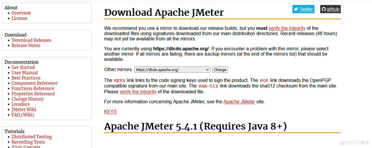 java1.8 jmeter_apache