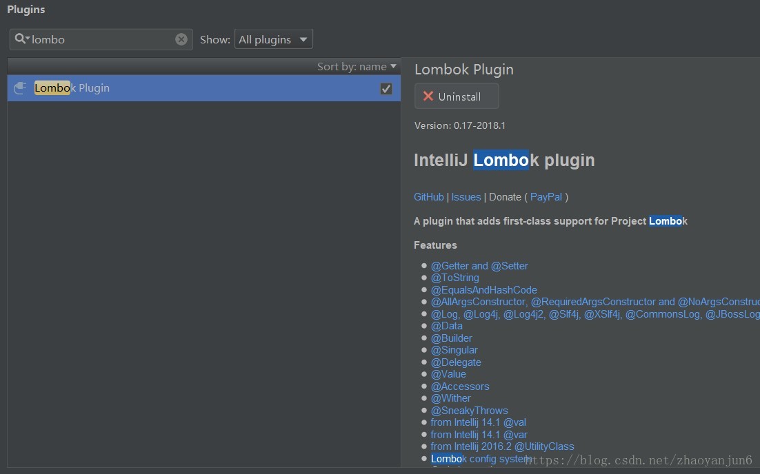 SpringBoot 2.x 整合Lombok_lombok