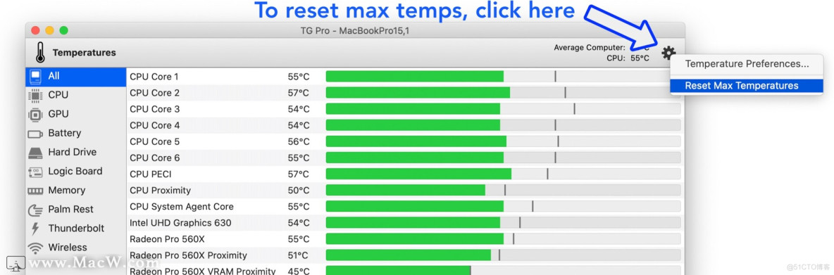 TG Pro for Mac强大的硬件温度检测、风扇控制工具测评_菜单栏_11