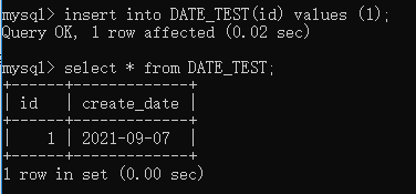 MySQL无法给date类型的列设置默认值的解决方法_mysql_06