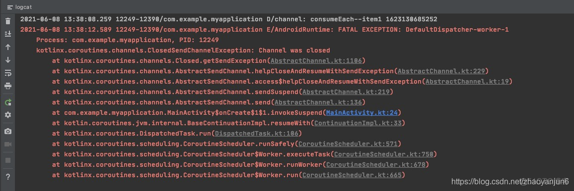 Android Coroutines Channels_kotlin channels