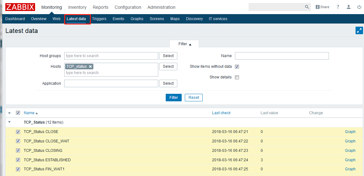 Zabbix监控web,MySQL,TCP状态，Nginx_配置文件_45