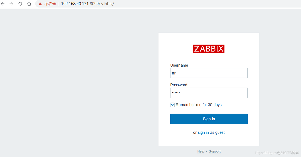 zabbix httpd页面端口修改、查看日志_zabbix系列