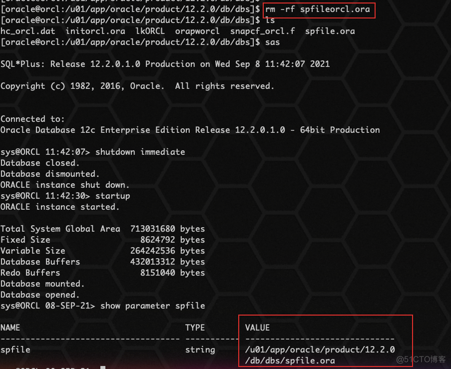 Oracle spfile 参数文件_数据库_07