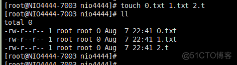 Linux系列：mkdir、touch使用方法_创建文件_04