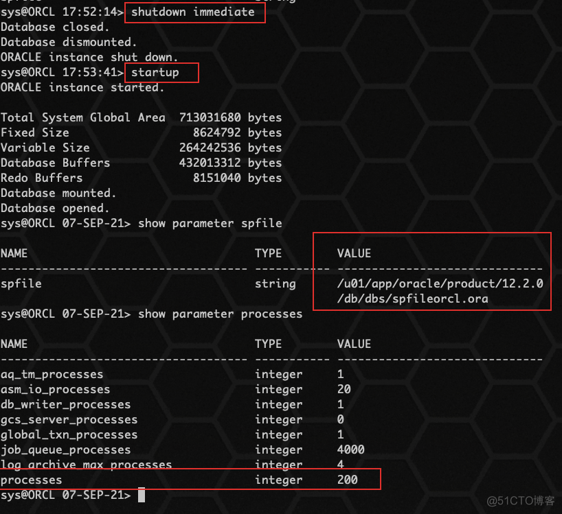 Oracle spfile 参数文件_数据库_19