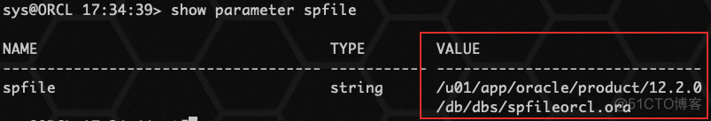 Oracle spfile 参数文件_oracle