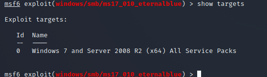 kali渗透测试日记 - 通过Metasploit利用ms17-010永恒之蓝漏洞_ip地址_06