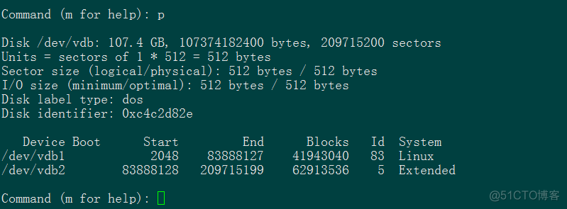 Centos7下的磁盘分区_linux_14