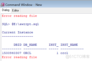 Oracle 使用 PL/SQL Developer 生成 AWR 报告_服务器