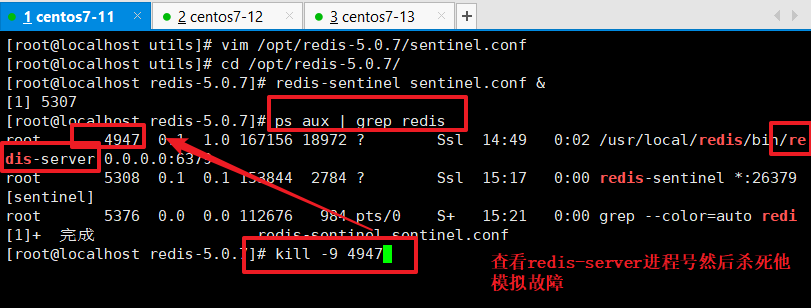 Redis——(主从复制、哨兵模式、集群)的部署及搭建_主从复制_17