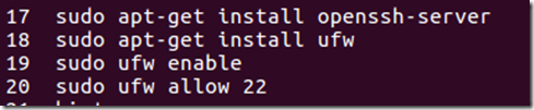 Ubuntu 无法进行SSH连接，开启22端口_ubuntu_04
