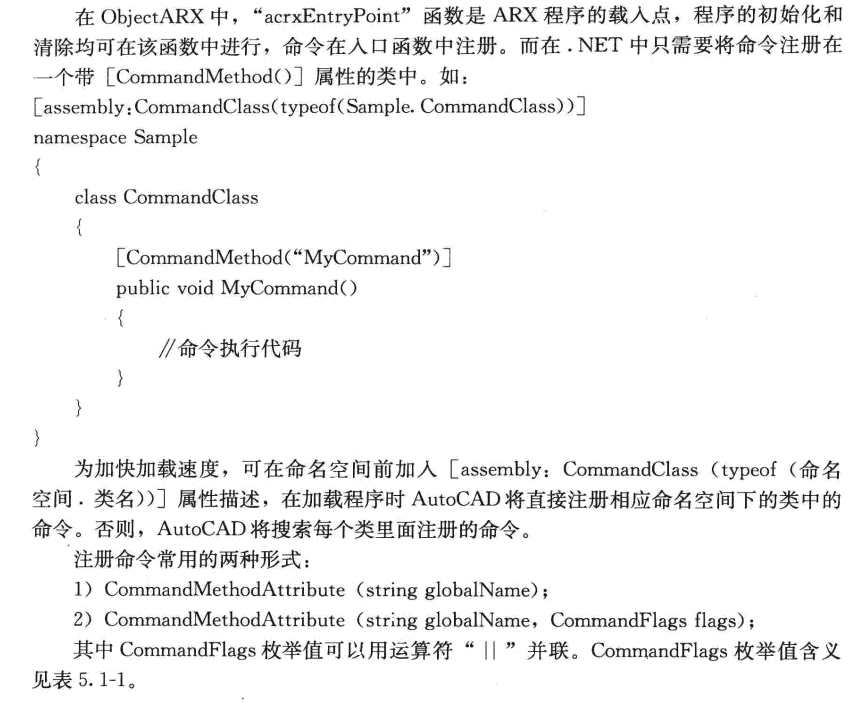 CAD C#二次开发--声明命令_其他