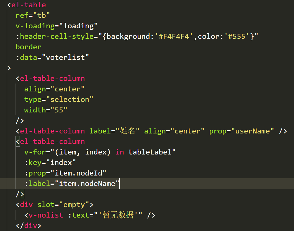 el-table 暂无数据自定义_IT