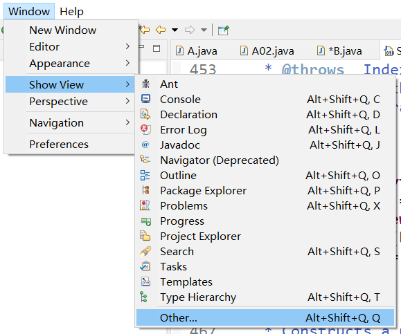 切换JAVA视图---eclipse_java