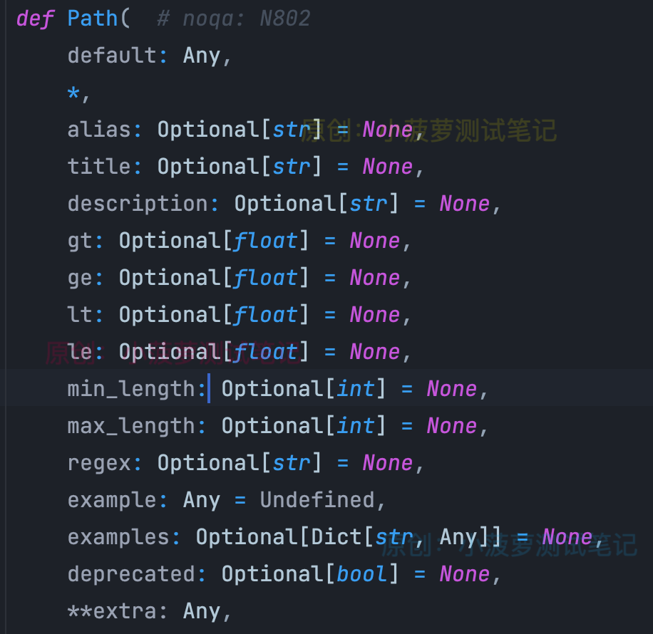 FastAPI（7）- 详解 Path_元数据