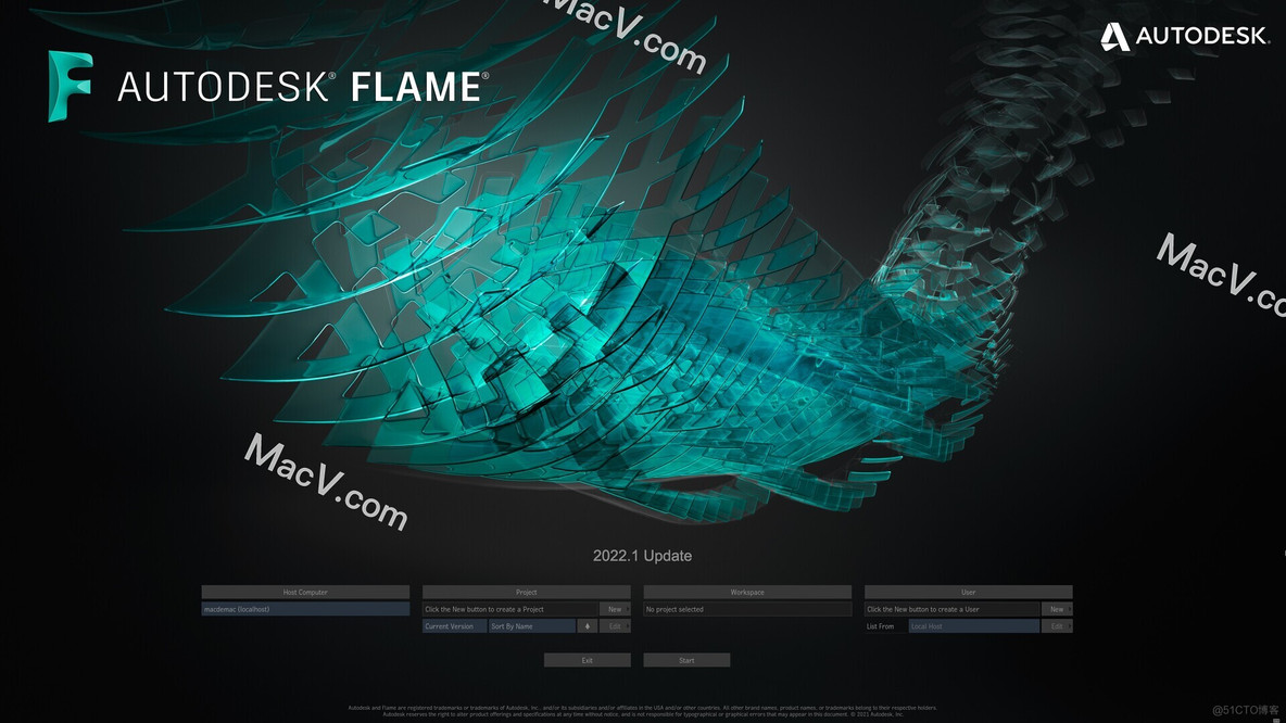 Autodesk Flame 2022 for mac(三维视觉特效合成软件) v2022.1 激活版_3d