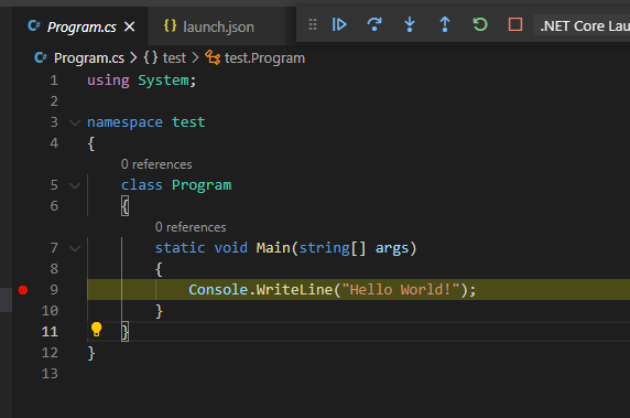 在Visual Studio Code中运行C#项目程序_c#_02