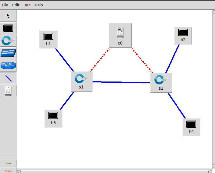 SDN实验三：OpenFlow协议分析实践_网络拓扑_02