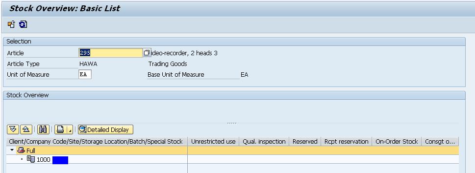 Consignment Processing in SAP Retail_供应商寄售_13