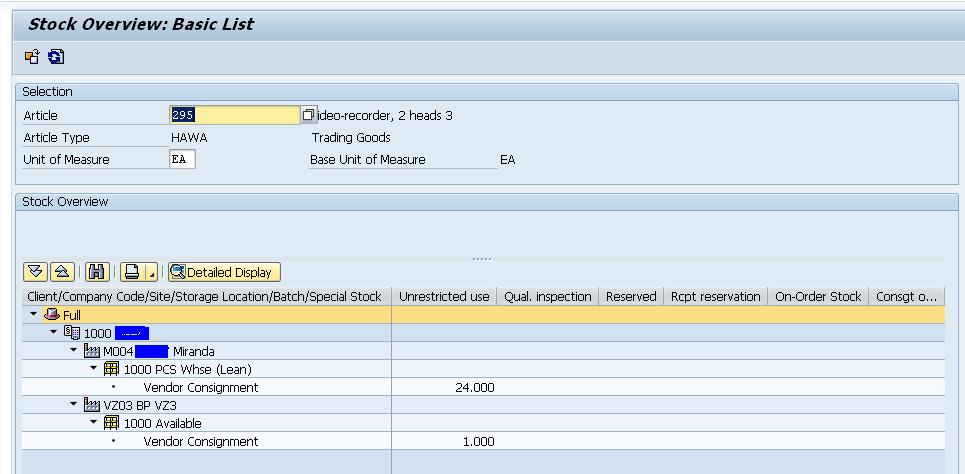 Consignment Processing in SAP Retail_STO_24