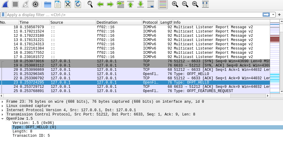 SDN实验三：OpenFlow协议分析实践_sed_07