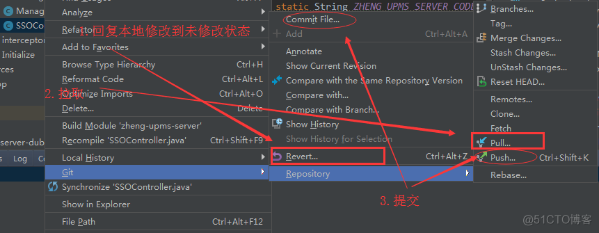 【GIT】使用git pull文件时和本地文件冲突怎么办？_右键_02