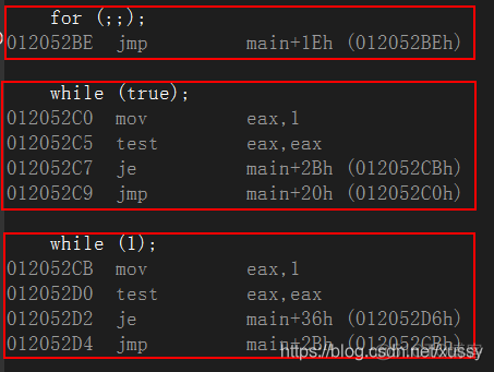 while(1)和for(;;)的区别_javascript